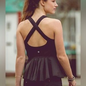 Lululemon Peplum Tank
